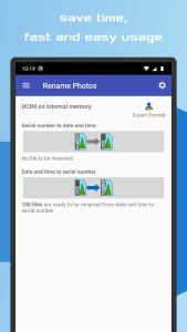 اسکرین شات 6 برنامه Rename Photos