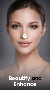 اسکرین شات 2 برنامه Cam B612 AI Photo enhancer