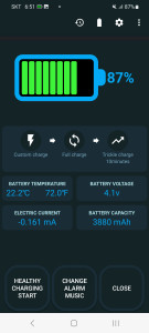 اسکرین شات 1 برنامه Full Battery Charge Alarm