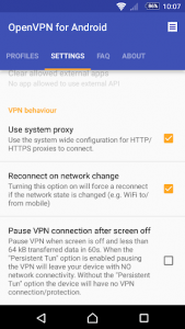 اسکرین شات 6 برنامه OpenVPN for Android