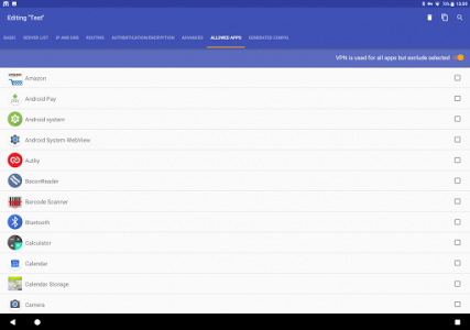 اسکرین شات 8 برنامه OpenVPN for Android