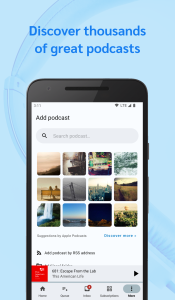 اسکرین شات 6 برنامه AntennaPod - Podcast Player