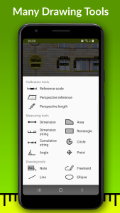 اسکرین شات 2 برنامه ImageMeter - photo measure