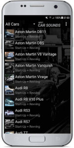 اسکرین شات 1 برنامه CAR SOUNDS