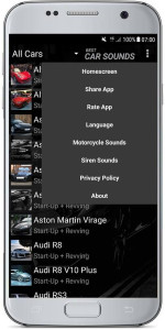 اسکرین شات 8 برنامه CAR SOUNDS