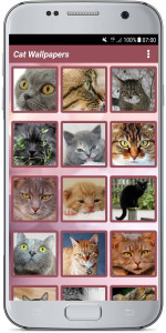 اسکرین شات 3 برنامه CUTE CAT WALLPAPERS
