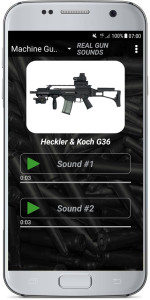 اسکرین شات 6 برنامه REAL GUN SOUNDS