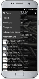 اسکرین شات 2 برنامه REAL GUN SOUNDS