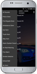 اسکرین شات 2 برنامه SIREN + HORN SOUNDS