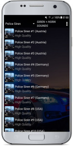 اسکرین شات 3 برنامه SIREN + HORN SOUNDS