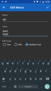 اسکرین شات 4 برنامه Serial Bluetooth Terminal