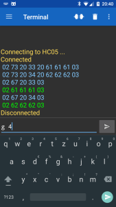 اسکرین شات 3 برنامه Serial Bluetooth Terminal