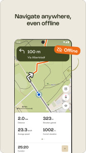 اسکرین شات 3 برنامه komoot - hike, bike & run