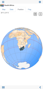 اسکرین شات 3 برنامه World atlas & world map MxGeo