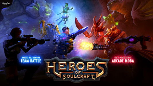 اسکرین شات 1 بازی Heroes of SoulCraft - MOBA