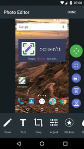 اسکرین شات 1 برنامه Screenit - Screenshot App