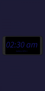 اسکرین شات 8 برنامه Night Clock (Digital Clock)