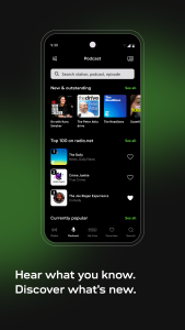 اسکرین شات 2 برنامه radio.net - Live FM radio
