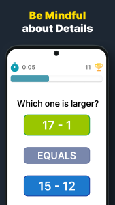 اسکرین شات 4 بازی Brain Games: Math and IQ Test