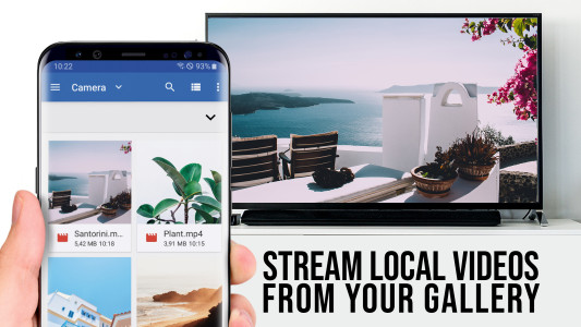 اسکرین شات 3 برنامه TV Cast for Chromecast