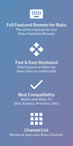 اسکرین شات 5 برنامه Remote + LG, Roku, Fire TV