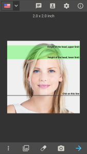 اسکرین شات 1 برنامه Passport Photo - ID Photo