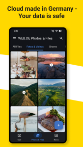 اسکرین شات 5 برنامه WEB.DE Mail & Cloud
