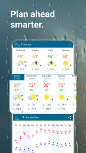 اسکرین شات 4 برنامه Weather & Radar Forecast