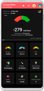اسکرین شات 4 برنامه Charge Meter