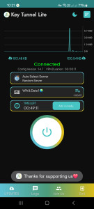 اسکرین شات 4 برنامه Key Tunnel Lite