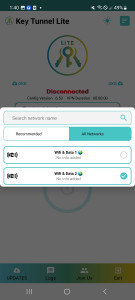 اسکرین شات 5 برنامه Key Tunnel Lite