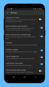 اسکرین شات 4 برنامه Net Blocker - Firewall per app