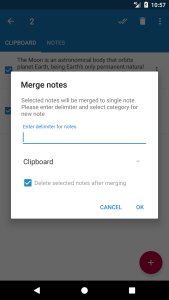 اسکرین شات 7 برنامه Clipboard Manager