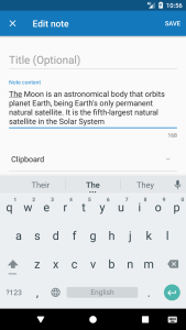 اسکرین شات 3 برنامه Clipboard Manager