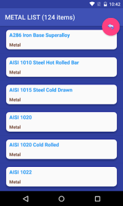 اسکرین شات 3 برنامه Material Properties