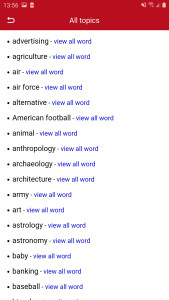 اسکرین شات 5 برنامه Longman Dictionary English