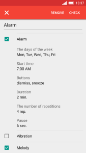 اسکرین شات 2 برنامه Speaking clock DVBeep