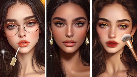 اسکرین شات 2 بازی Makeup Stylist: Makeup Game