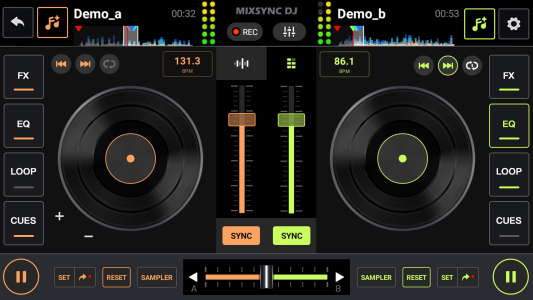 اسکرین شات 1 برنامه DJ Music mixer - DJ Studio