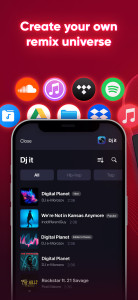 اسکرین شات 6 برنامه Dj it! - Music Mixer