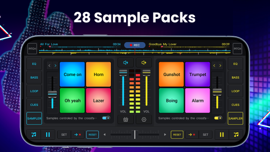 اسکرین شات 5 برنامه DJ Music mixer - DJ Mix Studio