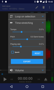 اسکرین شات 2 برنامه RecForge II: Voice Recorder