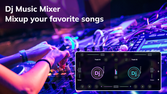 اسکرین شات 1 برنامه DJ Music Mixer - Dj Remix Pro