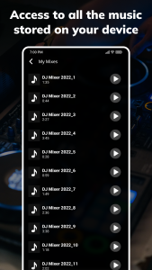 اسکرین شات 8 برنامه DJ Music Mixer - Dj Remix Pro