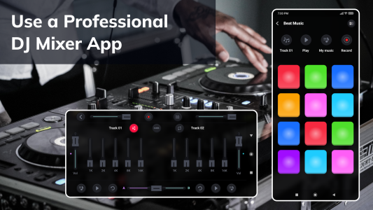 اسکرین شات 2 برنامه DJ Music Mixer - Dj Remix Pro