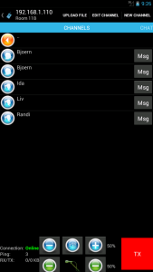 اسکرین شات 2 برنامه TeamTalk