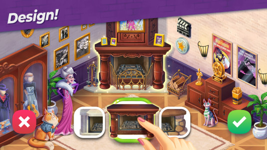 اسکرین شات 5 بازی Penny & Flo: Home Renovation