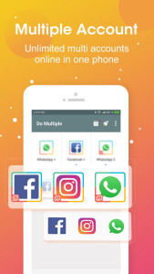 اسکرین شات 1 برنامه DO Multiple Accounts & Clone