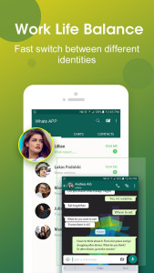 اسکرین شات 2 برنامه DO Multiple Accounts & Clone