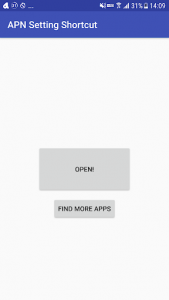 اسکرین شات 1 برنامه APN Settings Shortcut